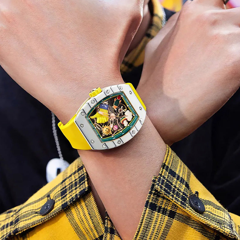 Carbon Fiber Luminous Cyber Life Watch