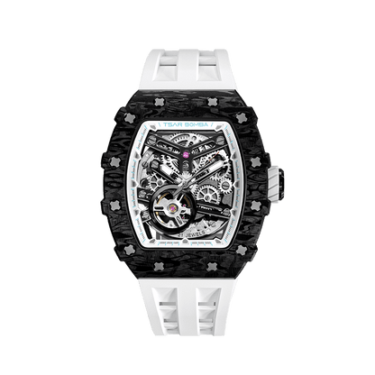 Luxury Carbon Fiber Automatic Watch: Durable, Stylish, Precise Self-Winding Timepiece