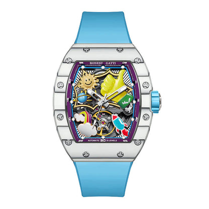 Carbon Fiber Luminous Cyber Life Watch