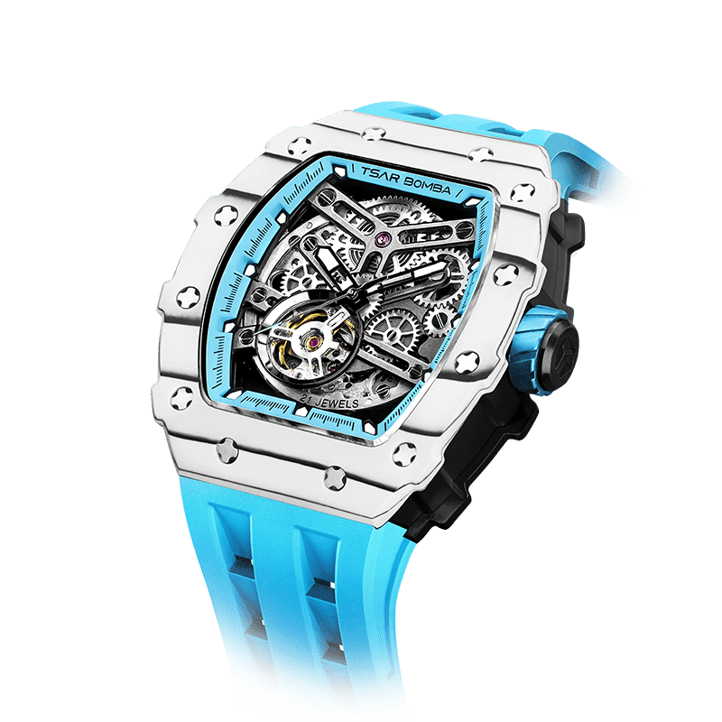 Luxury Carbon Fiber Automatic Watch: Durable, Stylish, Precise Self-Winding Timepiece