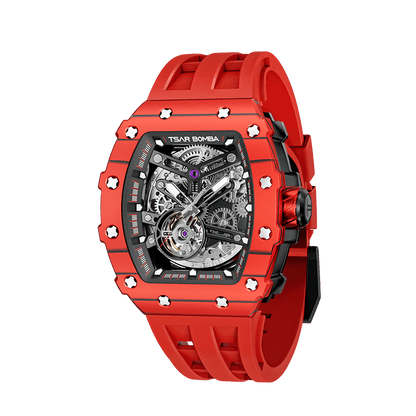 Luxury Carbon Fiber Automatic Watch: Durable, Stylish, Precise Self-Winding Timepiece