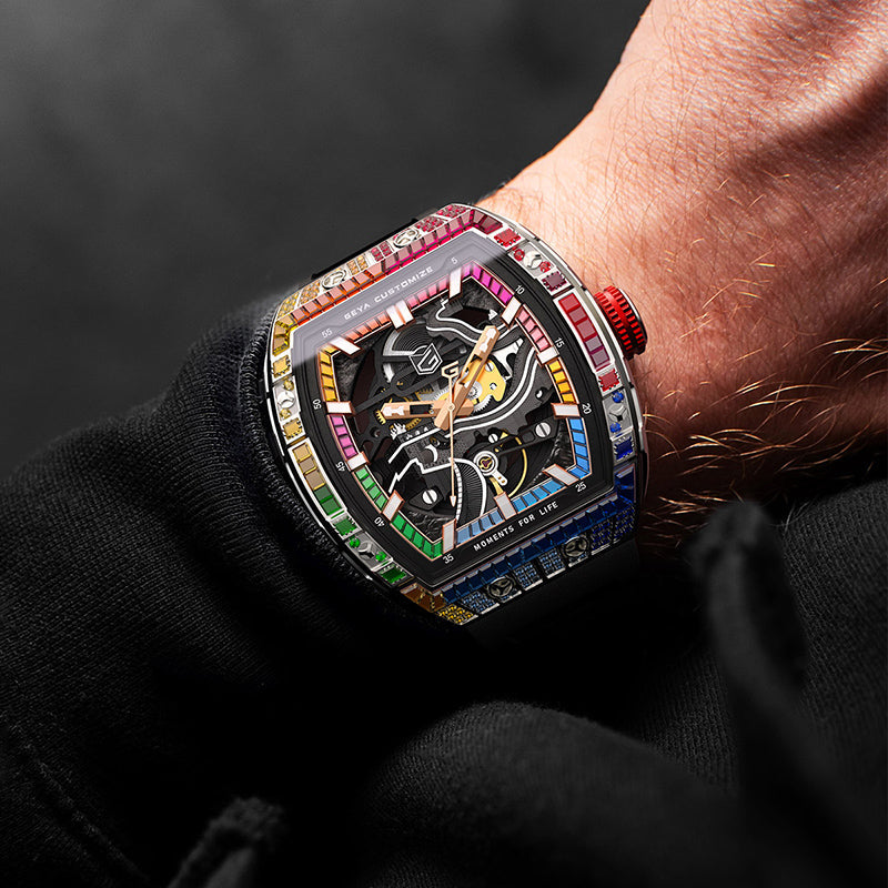 Rainbow Zircon Series - Automatic Watch G78138