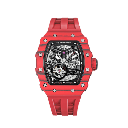 Luxury Carbon Fiber Automatic Watch: Durable, Stylish, Precise Self-Winding Timepiece