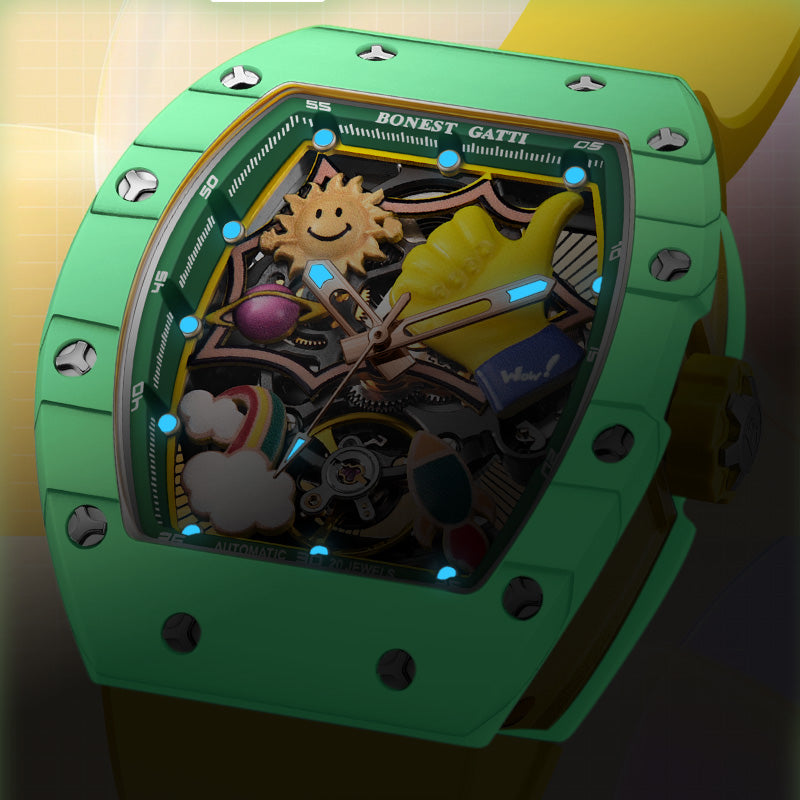 Carbon Fiber Luminous Cyber Life Watch