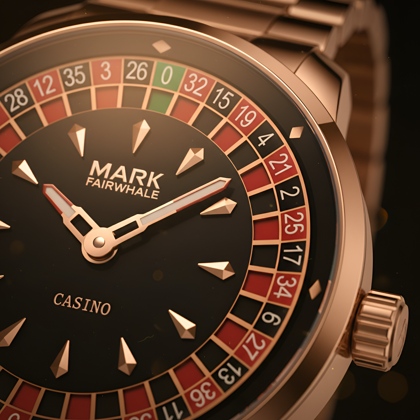 Mark Fairwhale 5031 ROULEX Casino Watch – Luxury Roulette Timepiece
