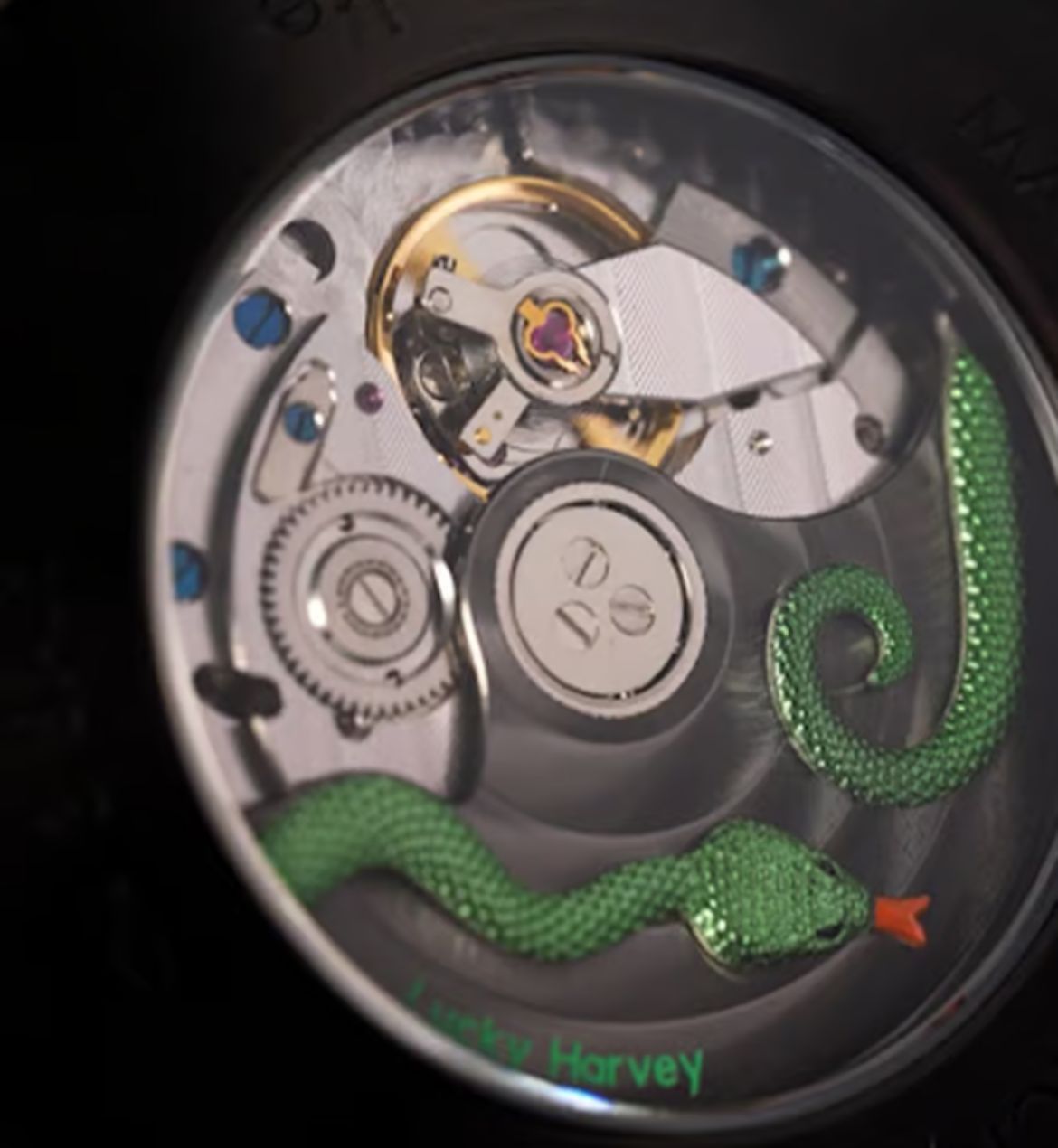 LUCKY HARVEY Craftmanship Series Snake Automatic Watch
