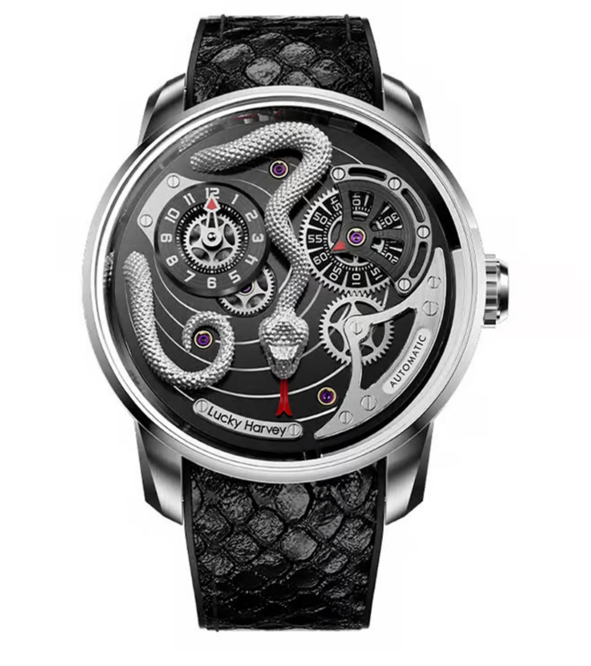 LUCKY HARVEY Craftmanship Series Snake Automatic Watch