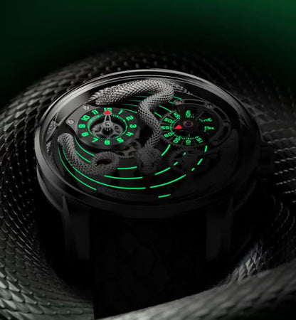 LUCKY HARVEY Craftmanship Series Snake Automatic Watch