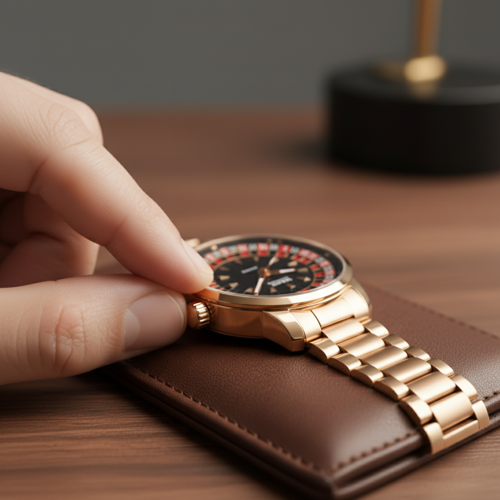 Mark Fairwhale 5031 ROULEX Casino Watch – Luxury Roulette Timepiece