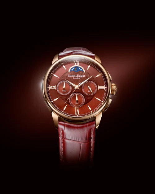 Complication Moon Phase  Automatic Chronograph  Watch