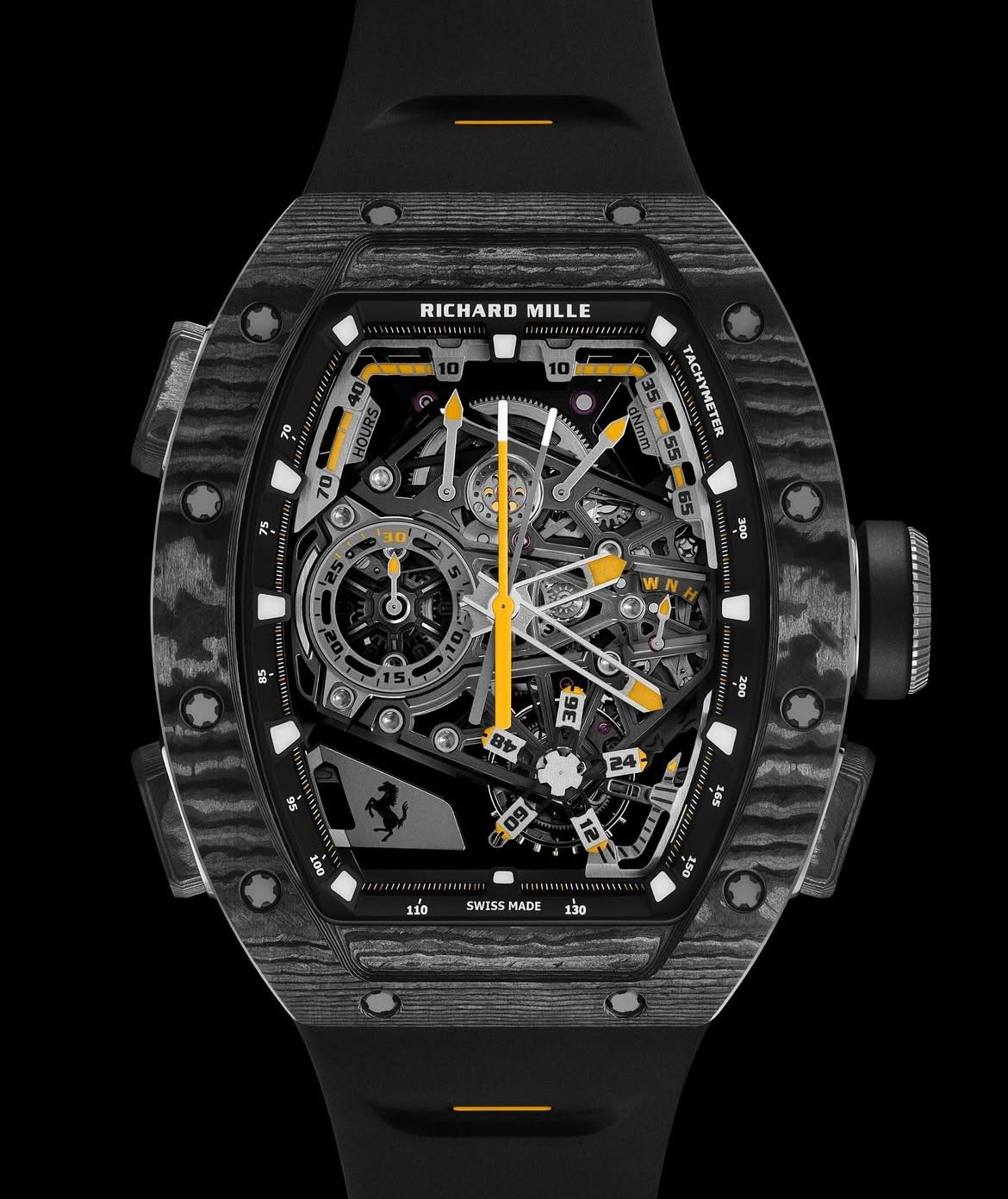 Richard Mille RM 43-01 Manual Winding Tourbillon Split-Seconds Chronograph Ferrari