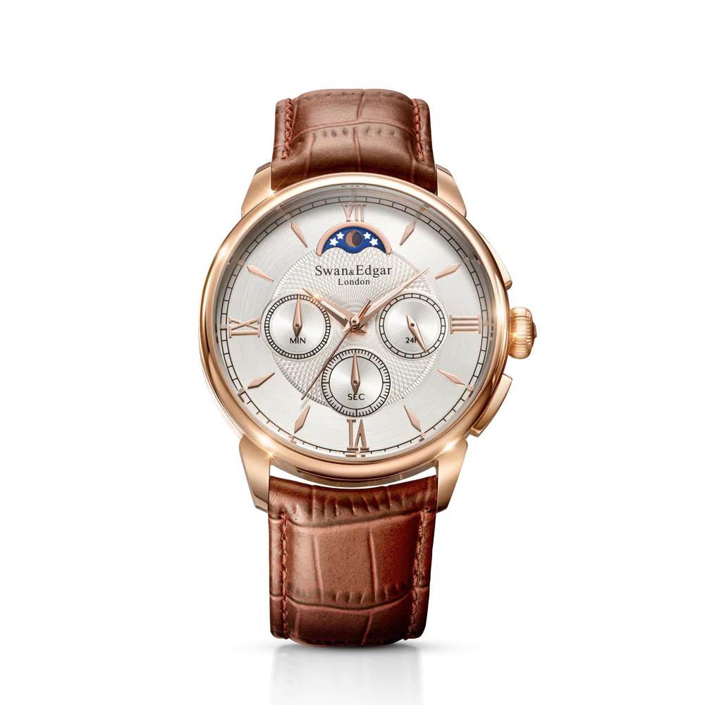 Complication Moon Phase  Automatic Chronograph  Watch