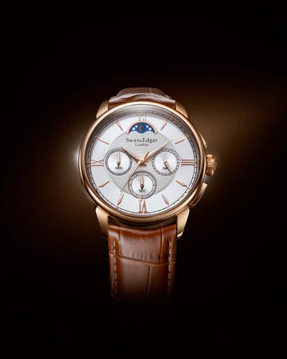 Complication Moon Phase  Automatic Chronograph  Watch