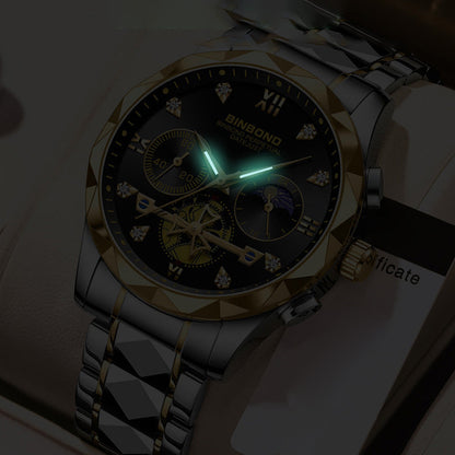 🎁Men's Multifunctional Quartz Mechanical Watch