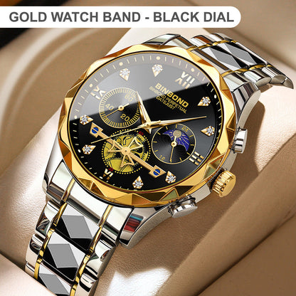 🎁Men's Multifunctional Quartz Mechanical Watch