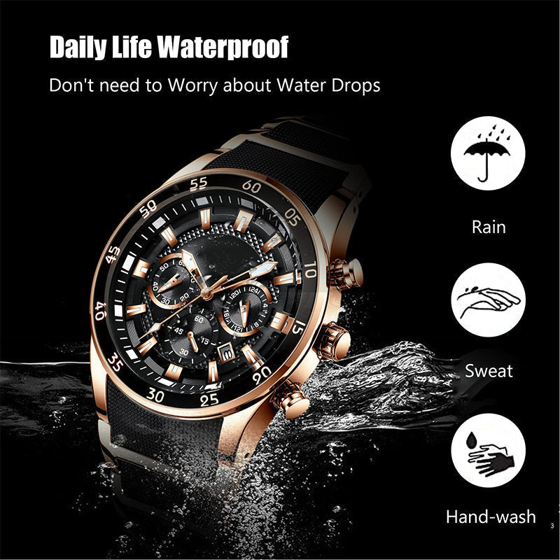 ⏳Time-limited Special⌛Men's Waterproof Multifunctional Quartz Watch