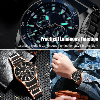 ⏳Time-limited Special⌛Men's Waterproof Multifunctional Quartz Watch